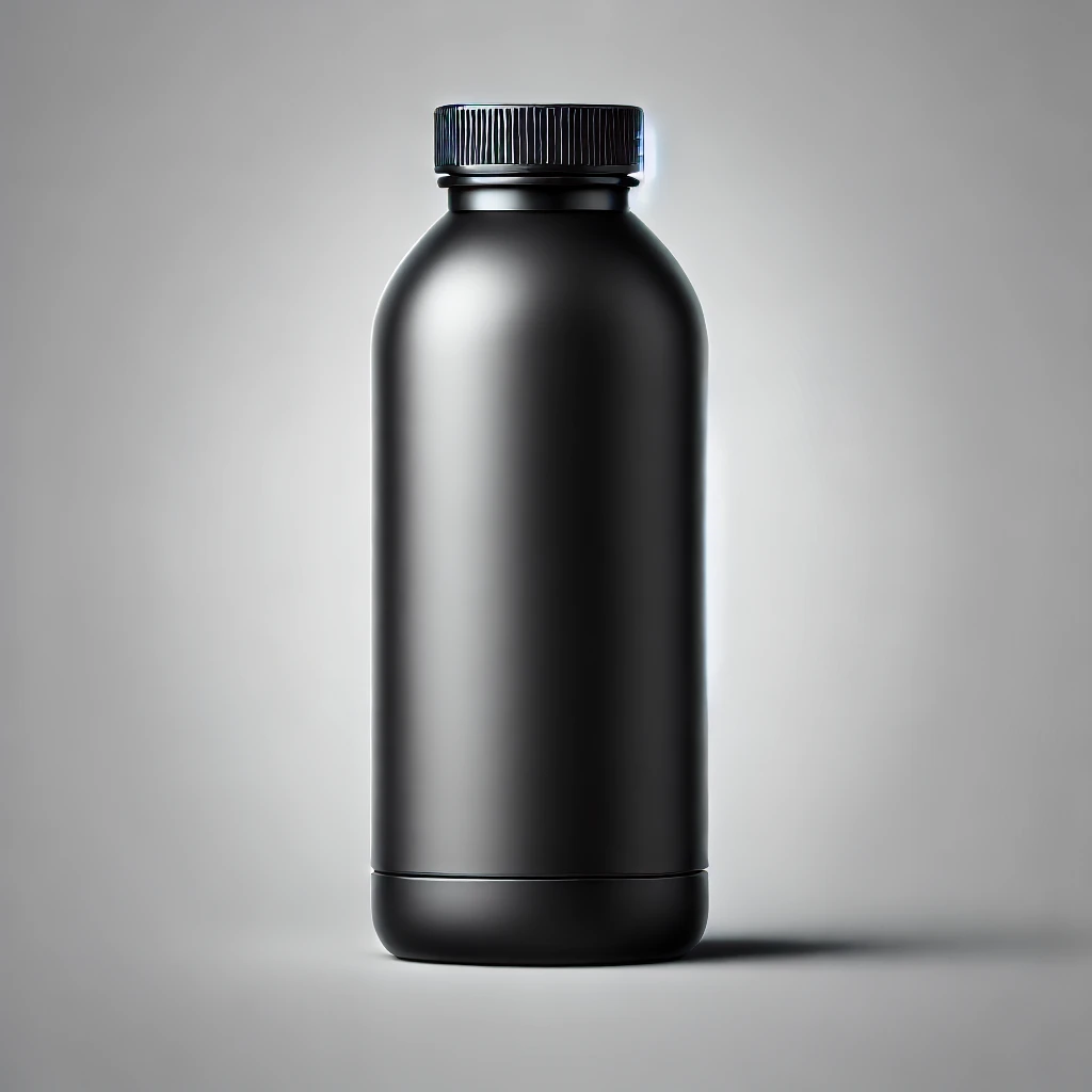 Black Earthen Bottle